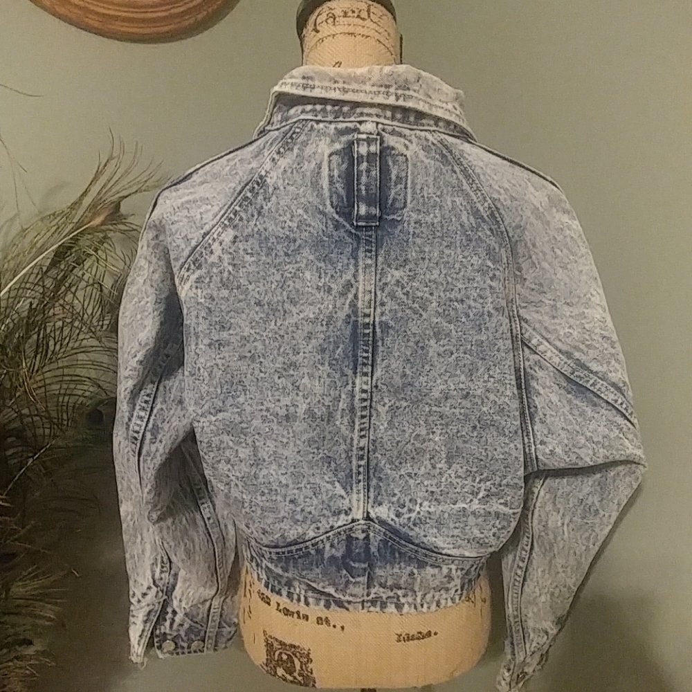 Vintage Code Blue denim jacket - Picture 6 of 6